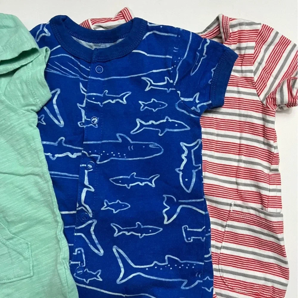 Carters • 3 Pack Baby Bundle Rompers